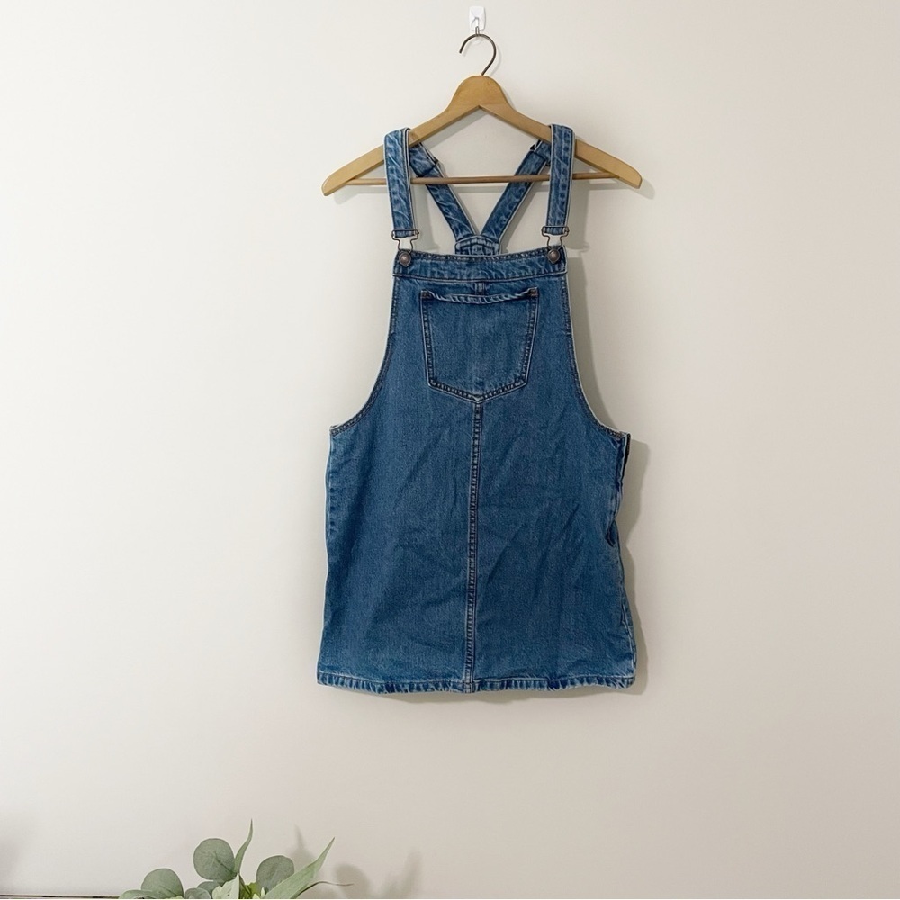 [Forever 21] Women's Adjustable Denim Jumper 90s Preppy